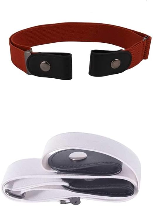 PINYOU BuckleFree Adjustable Belt, Waist Belt, Invisible Elastic Buckle Free Belt, Skinny