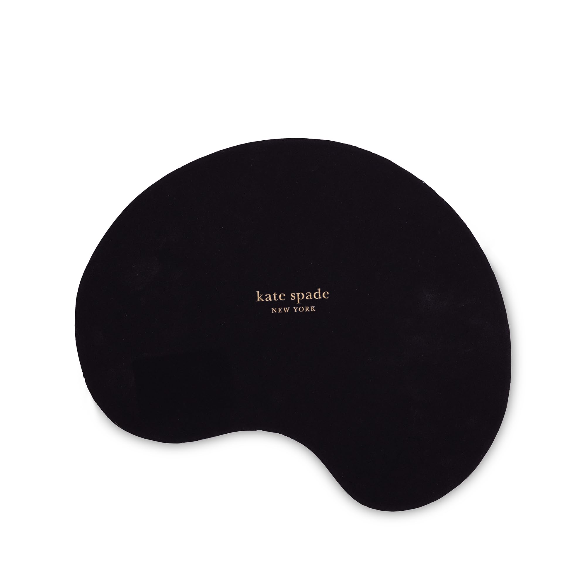 kate spade new york Podkładka pod mysz ze sztucznej skóry, 23 x 20 cm, podkładka pod mysz z antypoślizgowym spodem, urocza podkładka pod mysz na biurko biurkowe, malarskie pociągnięcia