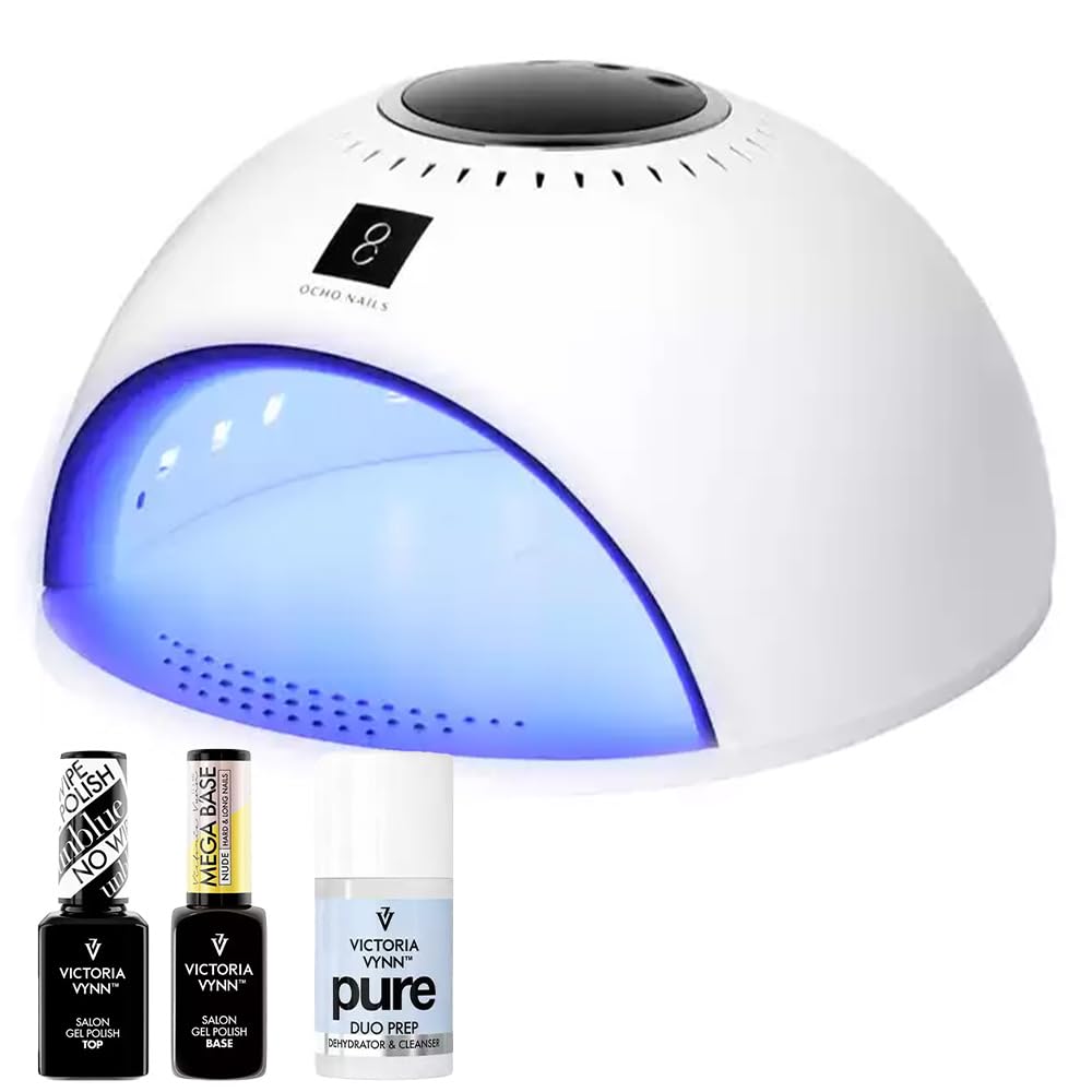 Ensemble Professionnel de Lampes UV LED pour Ongles - OCHO NAILS 84W et Accessoires