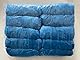 Schuhüberzieher 100 Stück, Überschuhe 50 Paar Blau Wasserdichte Universalgröße 40x15 cm