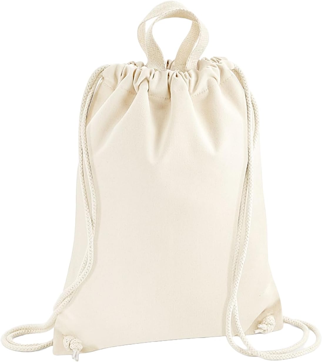 Westford Mill Nautical Plain Drawstring Bag (One Size) (French Navy)