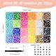 Hopton 24000 Pcs Strasssteine Nägel, 24 Farben Glitzersteine zum Basteln, Runde Glitzer Edelsteine Rhinestones mit Pinzette und Wachsstift, Strasssteine Set für DIY Nägel Handwerk