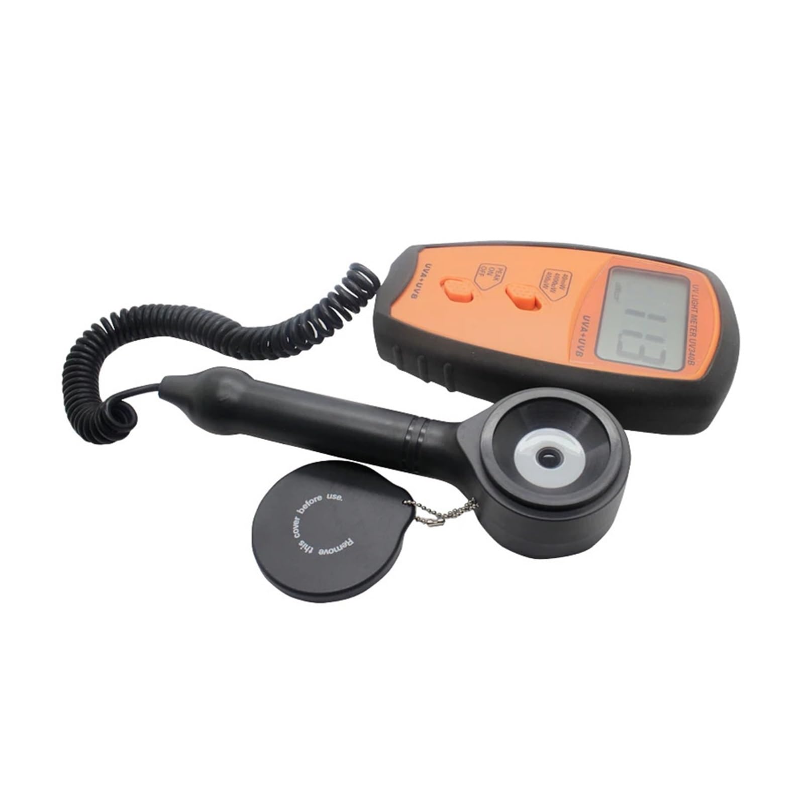 UV-Messgerät Professionelles UV-Lichtmessrät, UV-Radiometer, LCD-Display, UVA- und UVB-Messwerkzeu, hochpräziser UV-Detektor, 280 nm-380 nm