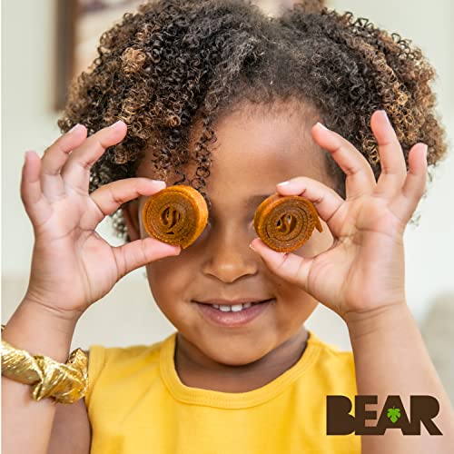BEAR Real Fruit Snack Rolls - Gluten Free, Vegan, and Non-GMO - Apple – Healthy School And Lunch Snacks For Kids And Adults, 0.7 Ounce (Pack of 18) - Thumbnail 6