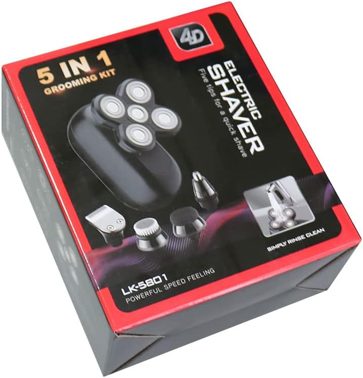 Head Shavers for Bald Men, Waterproof kit powerful LCD display electric shaver for men beard hair trimmer stubble electric razor bald head shaving machine