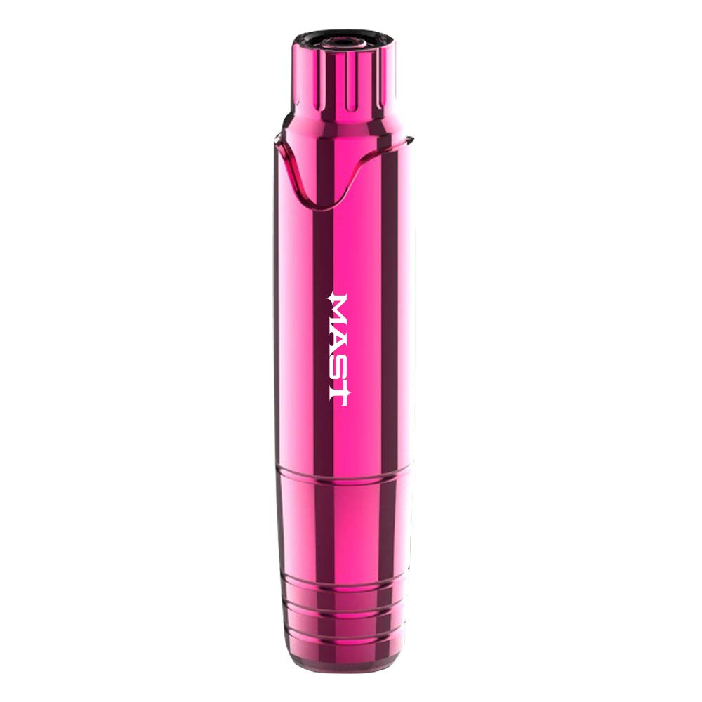 Mast P10 Rotary Tattoo Pen Machine Microblading Pen Style Tattoo Machine for Eyebrows, Lips, Eyeliner Tattoo (PINK)