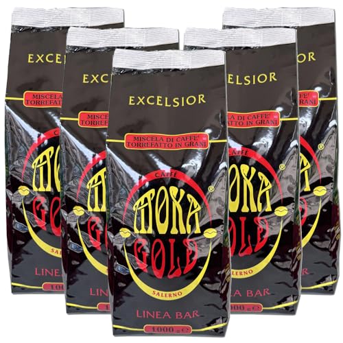 Moka Gold Linea Excelsior - 5 Buste da 1kg -
