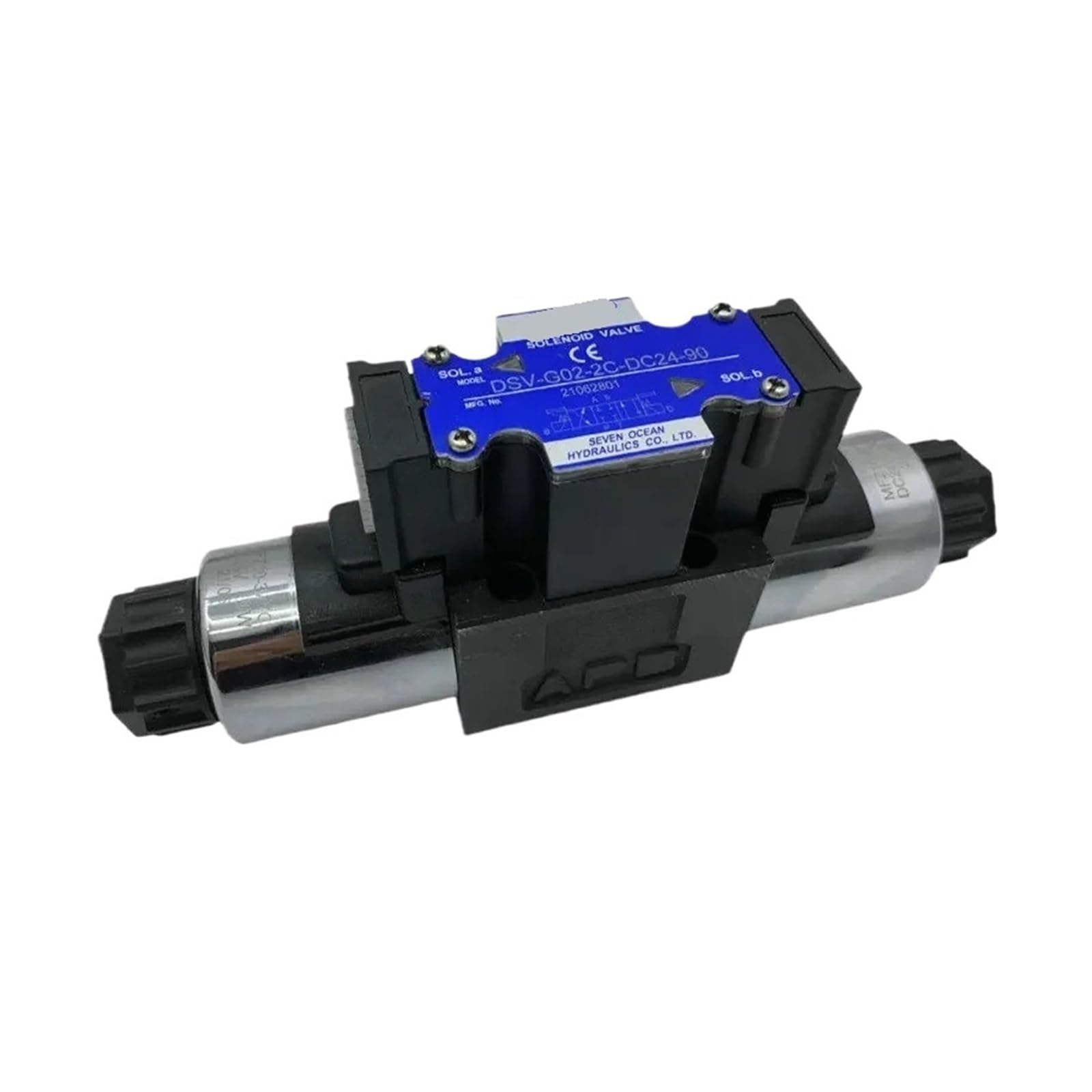 Électrovanne DSV-G02-6C-A110-90 de haute précision pour automates industriels