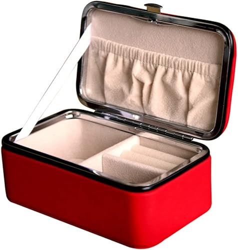 Vista 8 de SHERCHPRY Caja de almacenamiento de joyas Joyero Para Mujer Organizador de joyas Girl Miss