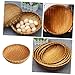 MOKKHNB Woven Storage Basket for Home Organization Natural Color Fruit and Snack Holder Multi-purpose Kitchen Sundries Catch-all Dish Easy to Clean and Drain Design