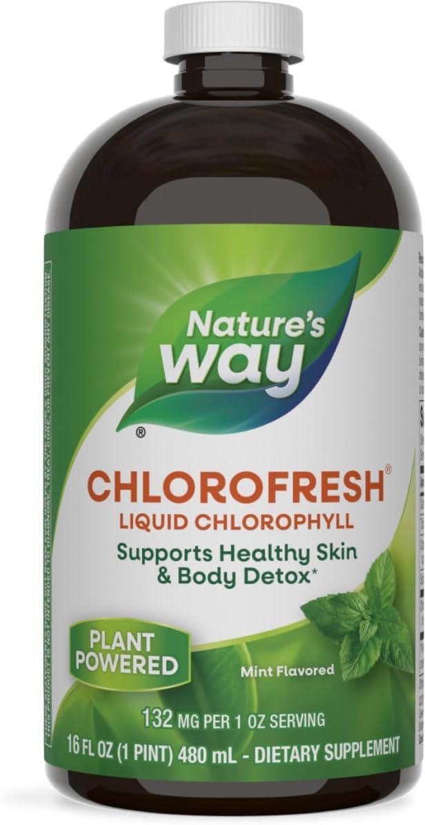 Natures Way Chlorofresh Liquid Natural Flavor, 16 FZ