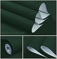 Vista 378 de Dimoon 236''x17.7'' White Thicken Peel and Stick Wallpaper Contact Paper Modern Self Adhesive Wall Paper Removable Renter Friendly Textured Solid