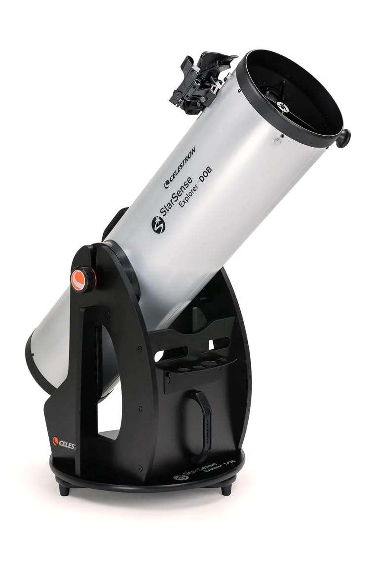 Celestron StarSense Explorer 10-inch App-Enabled Telescope – 254mm Dobsonian with Smartphone Dock & StarSense App – iPhone & Android Compatible – Easy-to-Use for Beginners