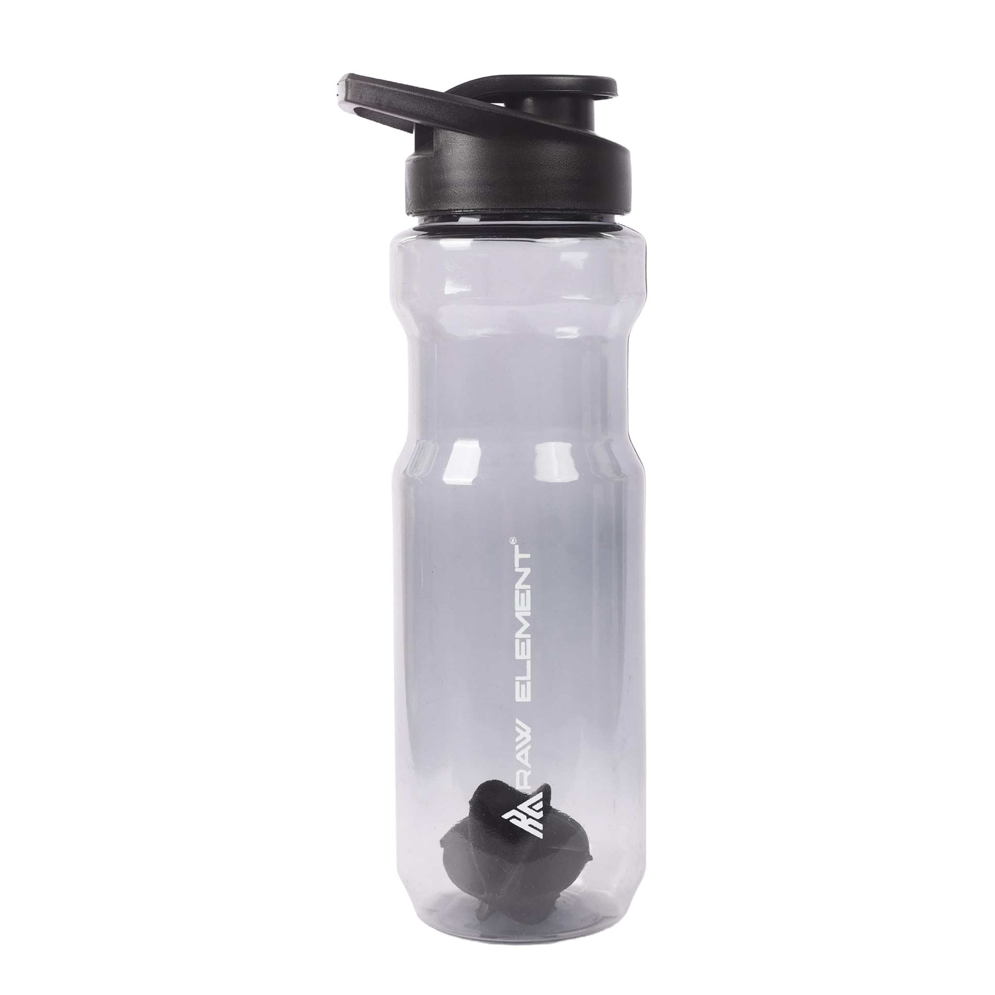 Raw Element Shaker Bottle 760ML | Leakproof Protein Shaker for Gym, Pre-Workout, BCAA | BPA-Free, Dishwasher Safe | Ideal for Men & Women | Sports Sipper with Flip Lid (Black)-image-48