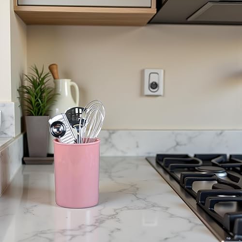 Miniatura 4 de Reston Lloyd Tarro de utensilios de plástico, rosa