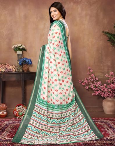 Image of Yashika Linen Blend Womens Saree