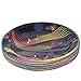 Gift Boutique 122 Pcs Musical Notes Party Supplies Set Paper Plates Cups Napkins for Music Concert Karaoke Birthday Disposable Dinnerware Serves 24