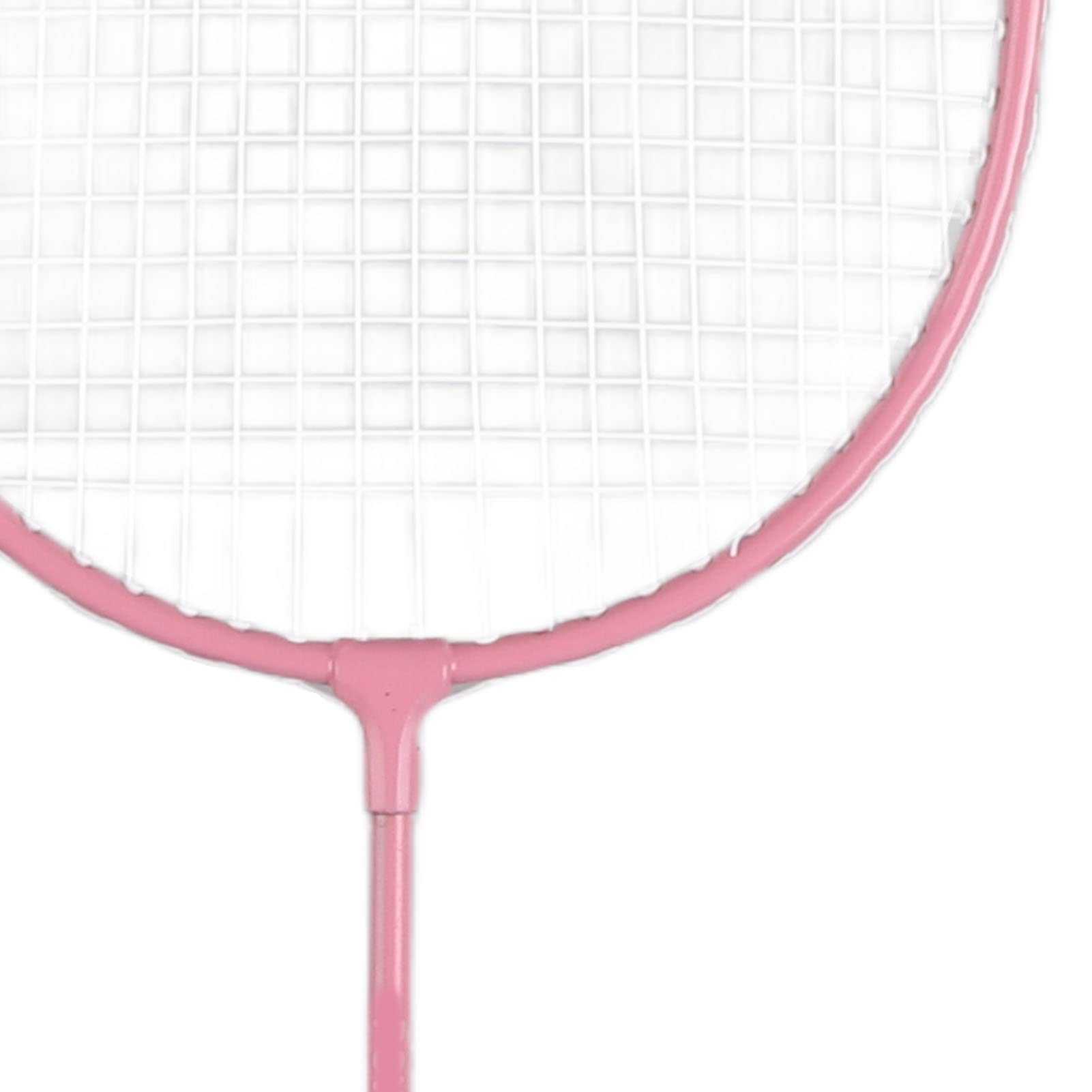 Ensemble de Badminton 2 Pièces, Raquettes en Alliage de Fer avec 3 Volants, Seau et Sac de Transport, pour Entraînement des Étudiants