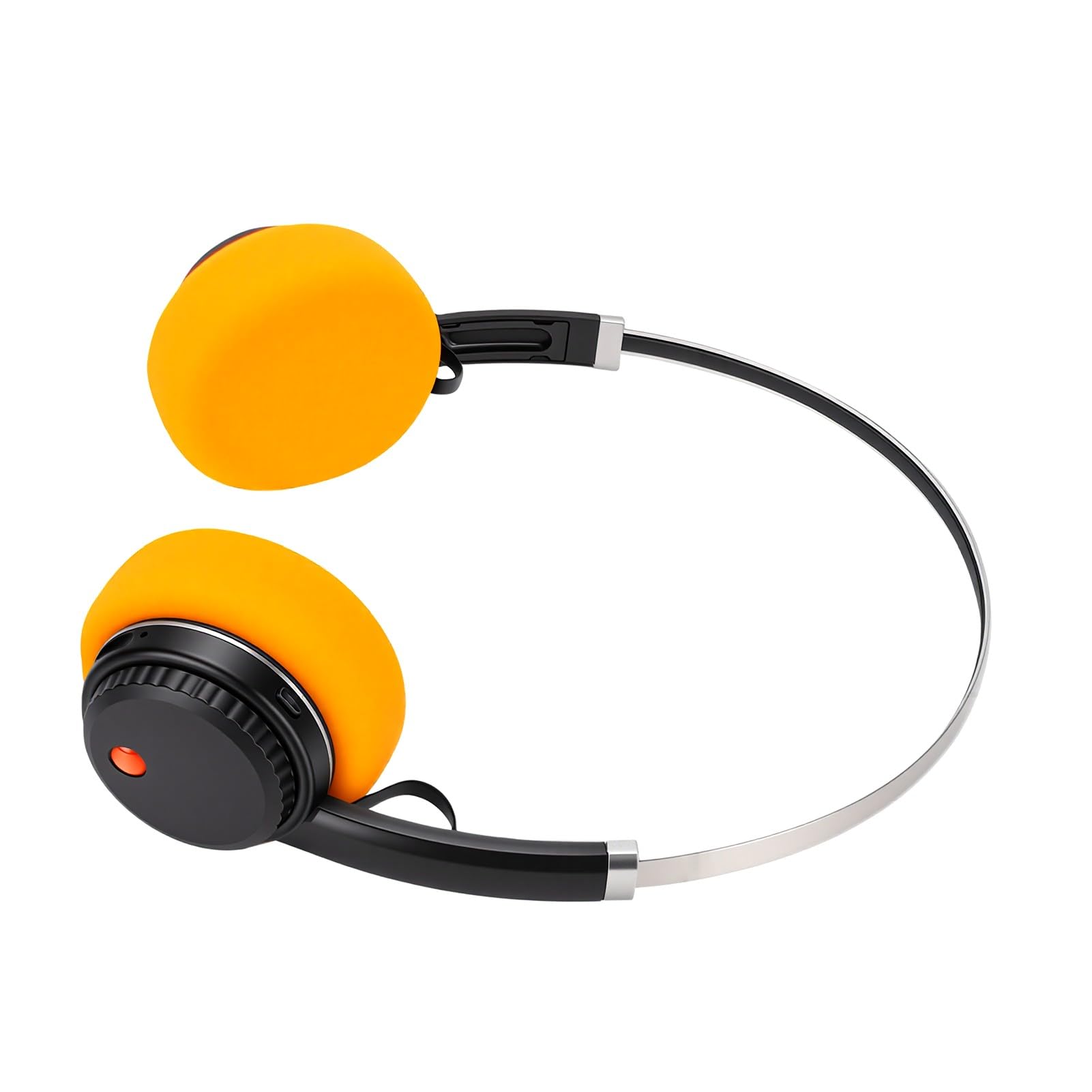 Cuffie Bluetooth Retro Wireless On Ear con Bassi Potenti per Gaming,