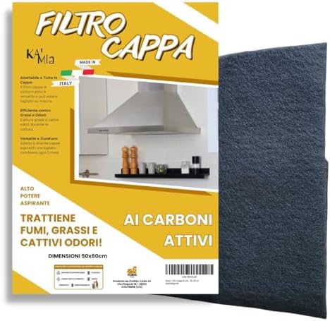 Filtro Olio Rkf 125 2 Filtri A Carbone Attivo Universali Per Cappa - Foto 4