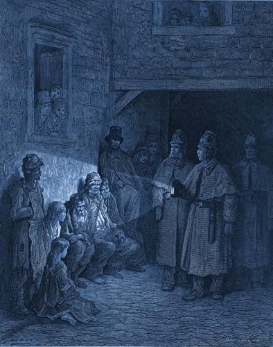Lienzo de Gustave Doré, pintura vintage con impresión de alta fidelidad para salón selecto