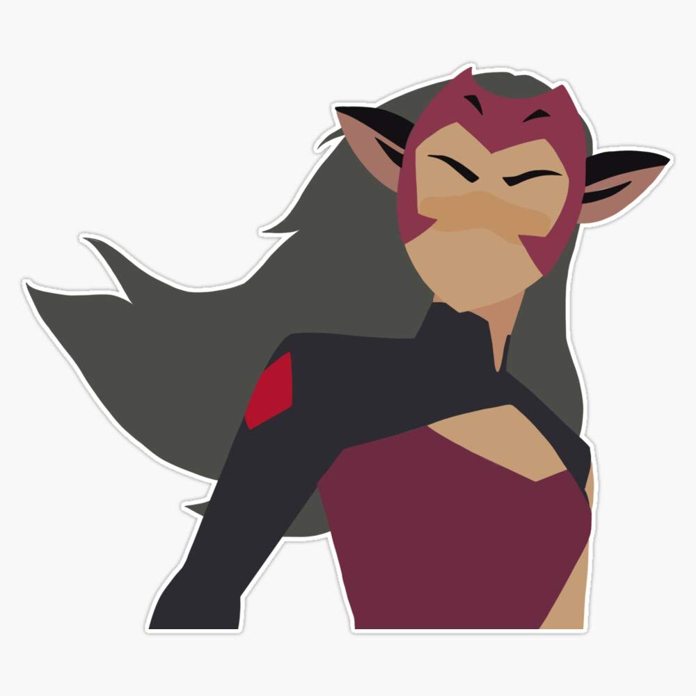 Catra Outline She-Ra Sticker Decal Vinyl Bumper Sticker Decal Waterproof 5"