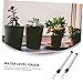 BESPORTBLE 4pcs Water Level Gauge for Flowerpots Water Shortage Reminder Moisture Indicator for Indoor Plants Easy to Use and Assemble Suitable for All Planters