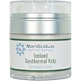 Iceland Geothermal Kelp Overnight Cream | Organic Iceland 5 Fingers Kelp Naturally Moisturizes, Smooths, Nourishes, Renews Tired Stressed Skin | Awaken Refreshed | 1.7 oz