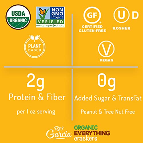 RW Garcia Organic Everything Crackers, Gluten Free, 5.5oz boxes, 6 pack - image 4