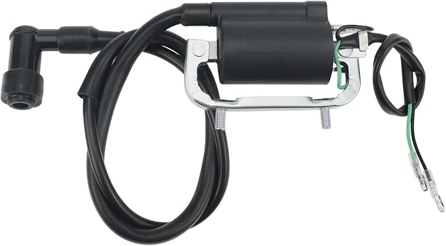 30530-102-780 ملف الإشعال مع غطاء التوصيل شرارة لهوندا CT90 CM91 C90M تريل 1966-1979 استبدال 30250-052-000، أسود