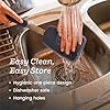 StarPack Premium Flexible Silicone Spatula Set - 3 Spatulas for Nonstick Cookware - 600°F High Heat Resistance Spatula Set - Spatulas for Kitchen Use for Fish, Eggs, Pancakes & Cookies (Stormy Grey) #2