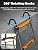 OGMOYT 8M/ 7M/ 6M/ 5M/ 4M/ 3.5M/ 2M Telescopic Extension Ladder, Aluminum Telescoping Adder, Foldable Extendable Ladder Compact Ladder with Hook, Load 150Kg,2.7M/8.8Ft