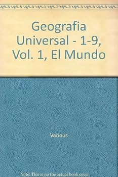 Hardcover Geografia Universal - 1-9, Vol. 1, El Mundo Book