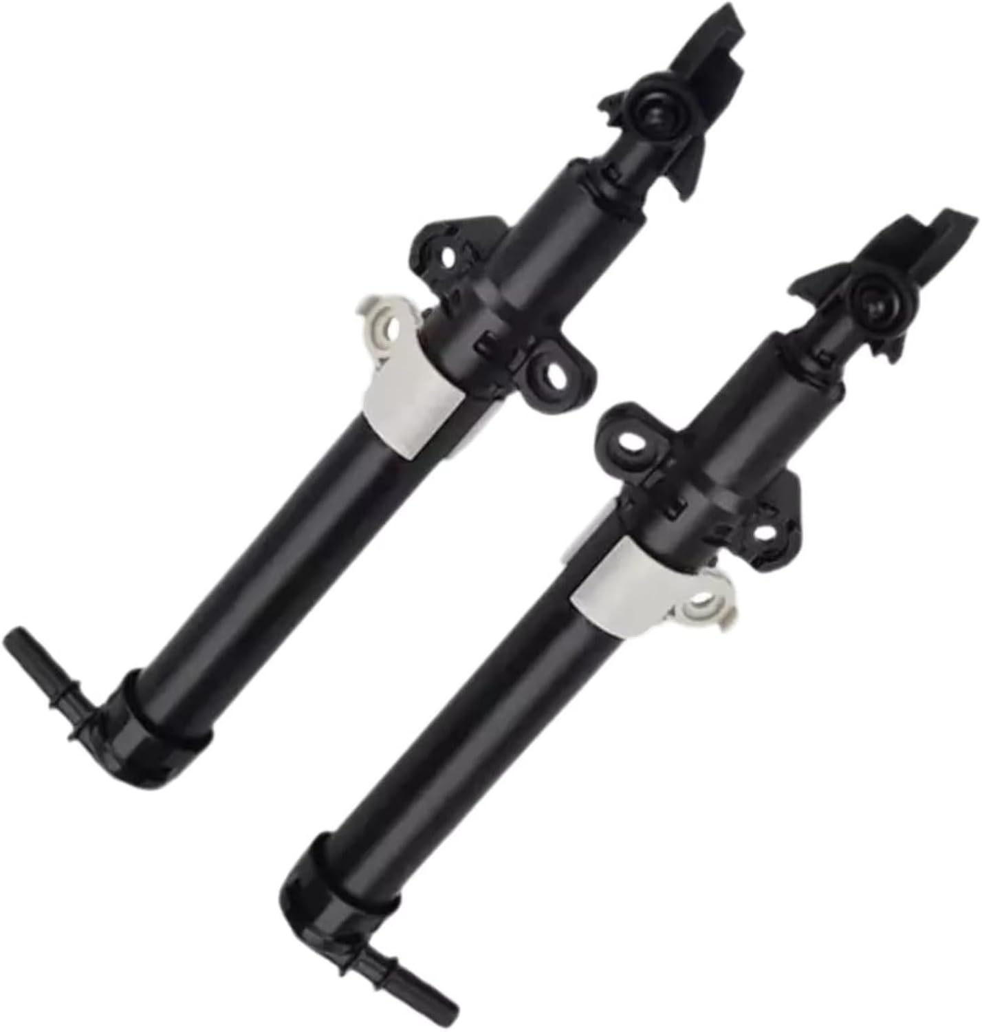 Car Bumper Headlamp Washer Nozzle Cover for Jeep for Grand for Cherokee 2016-2021 2 PCS Car Left Right Headlight Washer Spray Nozzle 68349872AB 68349873AB