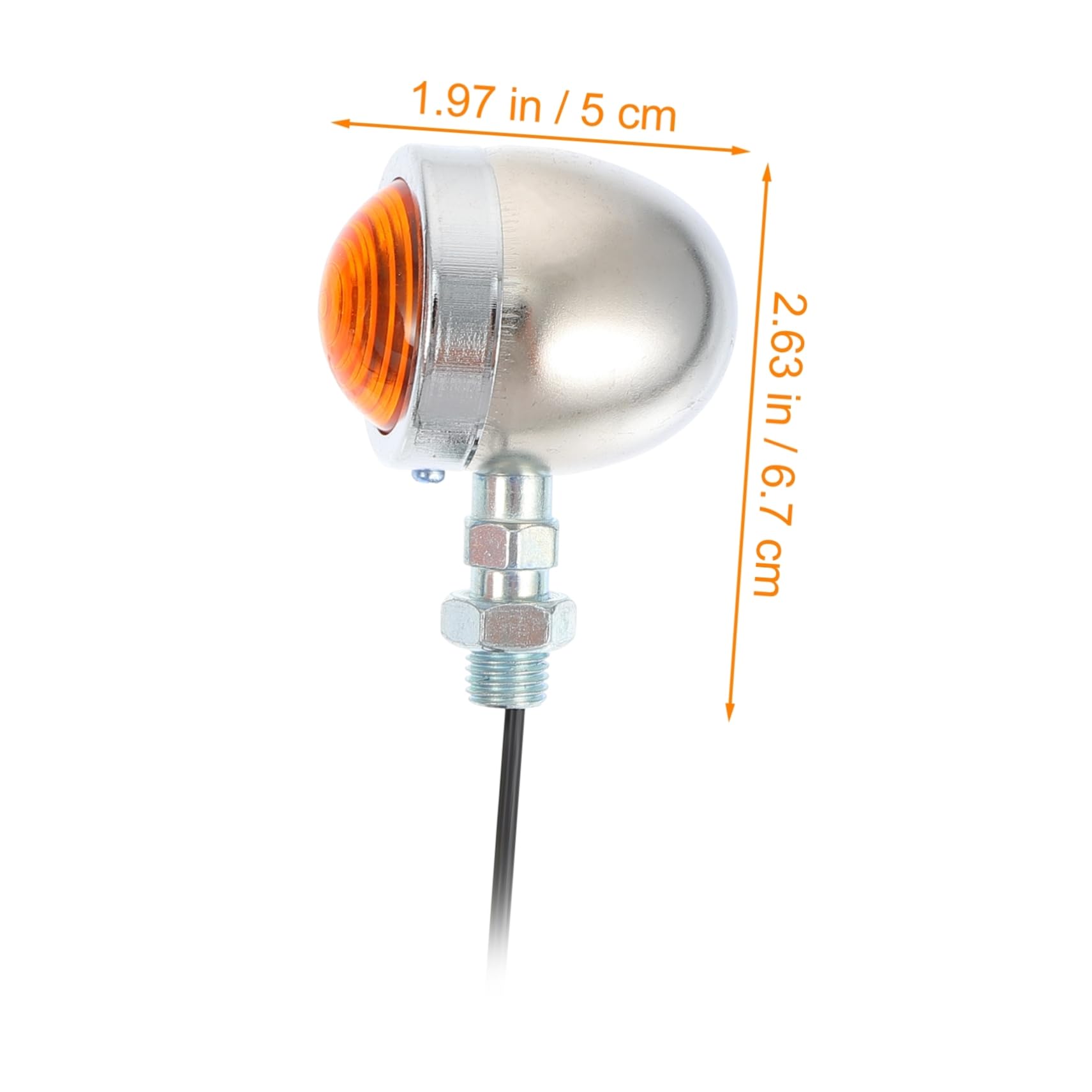 4 kierunkowskazy LED do motocykli, w stylu retro, łatwe w montażu