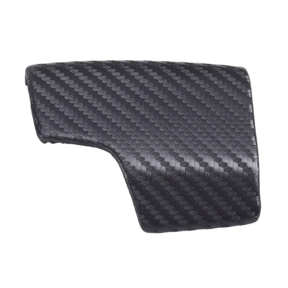 Ezqebrmdr Onecolor Gear Shift Knob 4K1713139d Carbon Fiber Compatible With Audi A6 C8 A7 2019+ Lhd