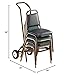 Stacked Chair Dolly 1000 lb. Holds 10 Chairs