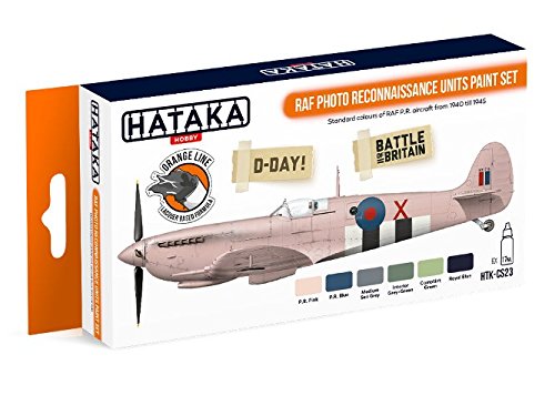 HATAKA Hobby British AFV Paint Set (WW2 European Colours)