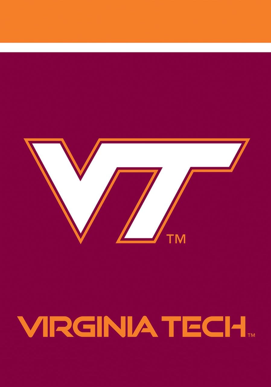 Virginia Tech Hokies House Flag College Licensed 28" x 40"