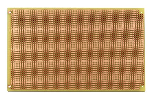 PAD3U PadBoard-3U, Pad per Hole, 2 Sided PCB, Plated Holes, 3.94 x 6.30 in (100 x 160 mm)