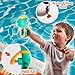 ZEBNYYA 6 Pack Animal Water Gun for Kids, Mini Squirt Gun Water Blaster Soaker Toys, Dinosaur Dog Unicorn Shape Small Water Pistol Gun for Summer Outdoor Pool/Beach/Yard/Party Play
