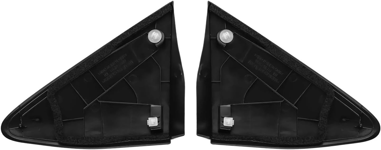 1Pair Car Mirror Corner Covers 60118-0D111 2012-2014 Front Rearview Mirror Triangle Covers Trim Parts