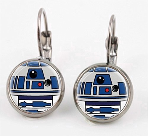 Star wars leverback earrings