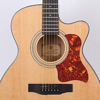 Geshiglobal 12# Pickguard en celluloïd pour guitare folk acoustique - Les Beatles, Paul McCartney, John Lennon, RIngo Starr, George Harrison Geshiglobal 12# Pickguard en celluloïd pour guitare folk acoustique – Image 6