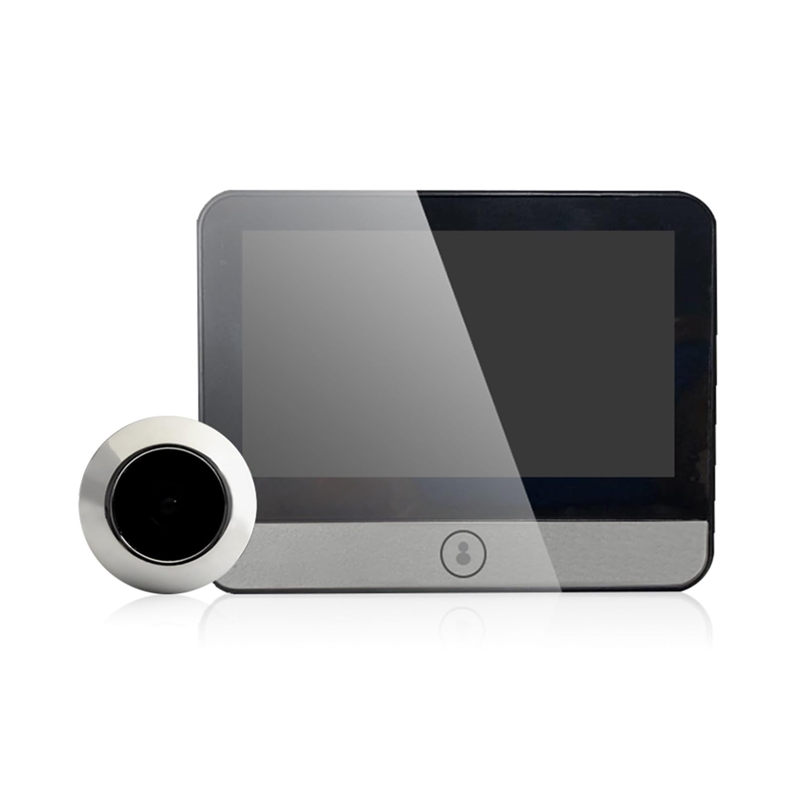Campanello con display IPS da 4,3" ad alta capacità, spioncino digitale, telecamera for porta, occhio di gatto, 120°, 2K300W, pixel, monitor for esterni Grandangolo(6 inch)