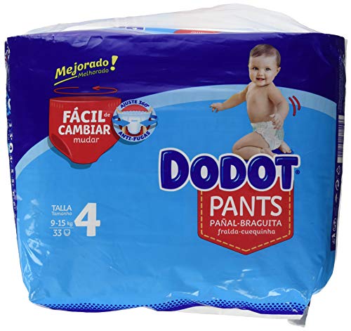 DODOT Pants T4 33 UNID, Negro, Estándar