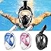 HOVNEE Máscara de Buceo,Máscara Snorkel Máscara para Buceo 180 ° tecnología panoránica,...