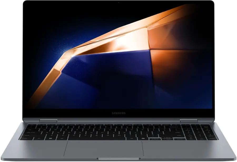 Samsung Galaxy Book4 2-in-1 Laptop / 15.6" FHD AMOLED Touch/Intel 10-Core 7 150U / Intel Graphics / 16GB LPDDR5 512GB NVMe SSD/Backlit Keyboard Fingerprint Thunderbolt 4 WiFi 6E / Win11 Pro