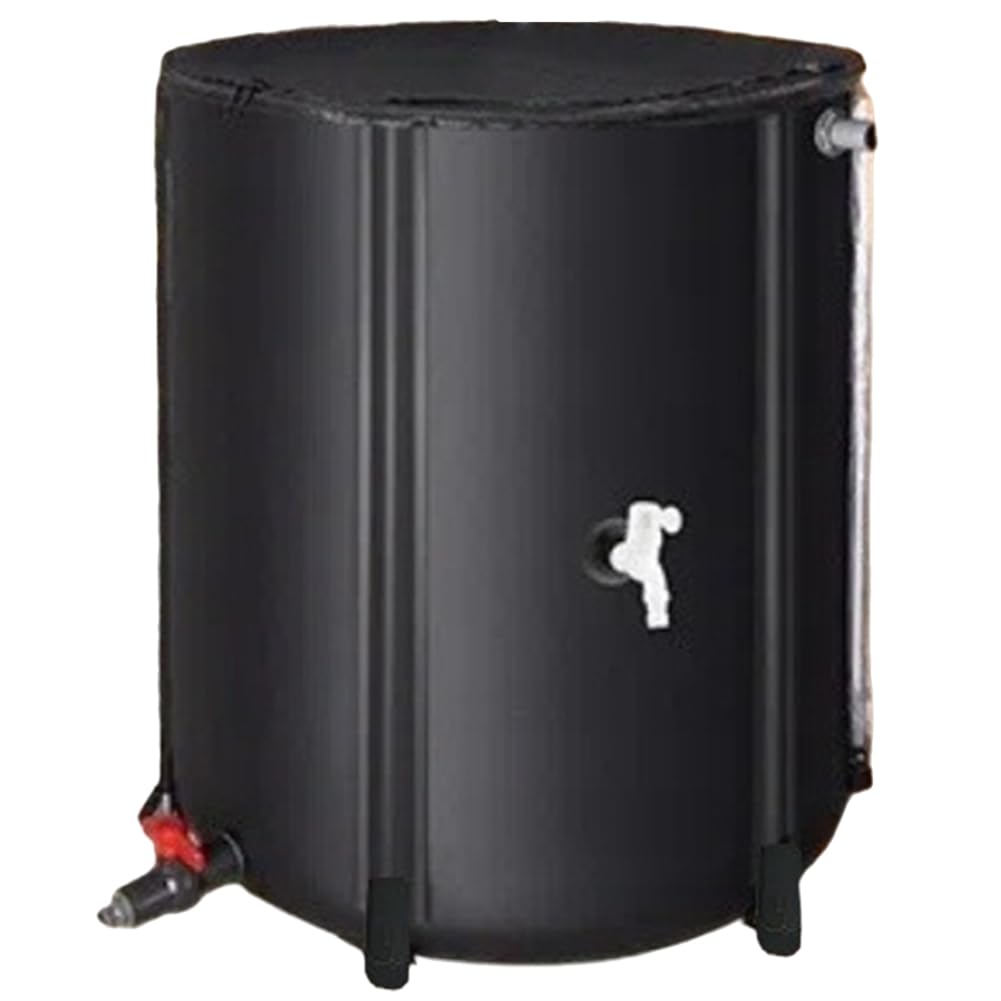 Nxyupv Rainwater Recycling Water Storage Tank Garden Irrigation Bucket Collection Container Garden Water Storage Black