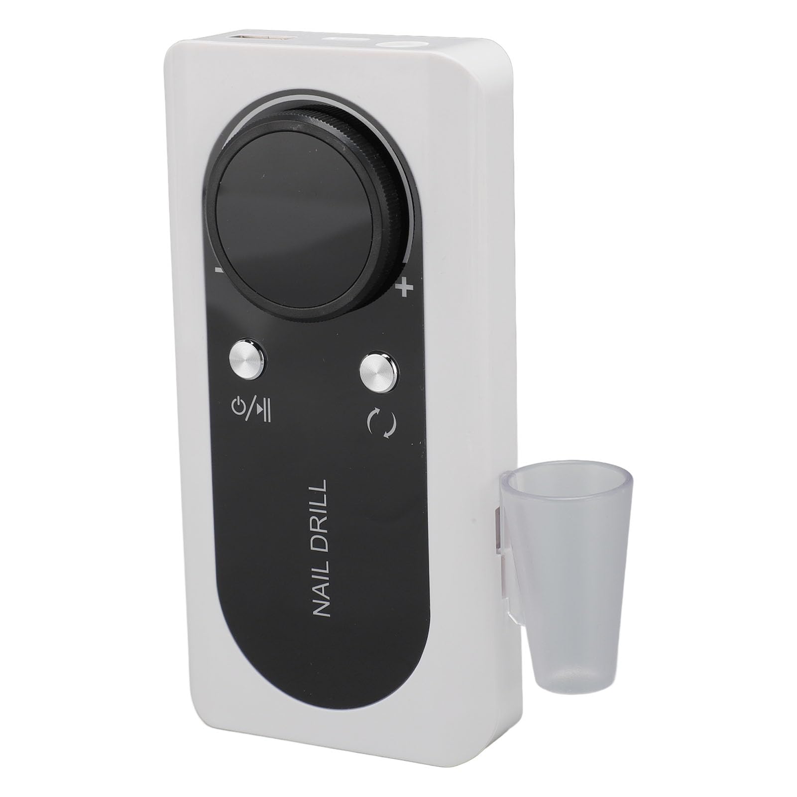 Taladro de Uñas Eléctrico Portátil, Kit de Pedicura de Manicura de Velocidad Recargable de 45000 Rpm, Herramienta de Pulido de Uñas con Múltiples Cabezales de Pulido, para Pulido